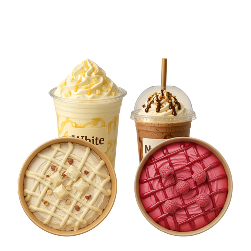 Formule Duo : deux bowls et deux milkshakes