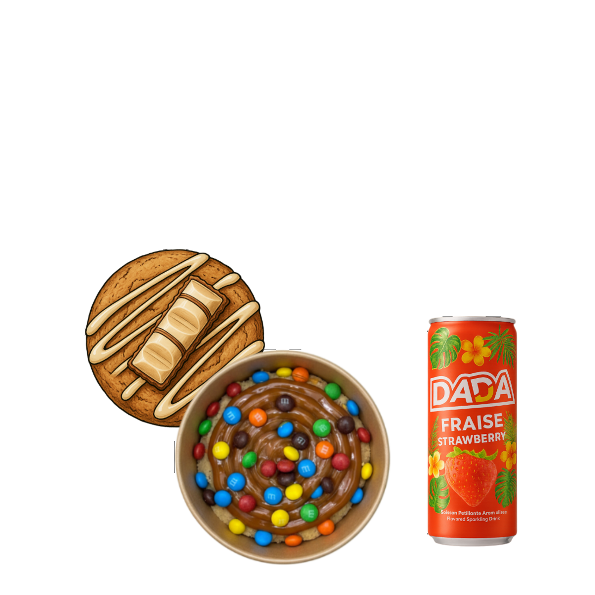 Formule Solo : un bowl, un cookie et une boisson